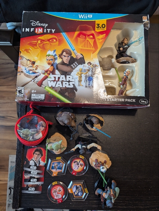 Disney Other - Disney Infinity Star Wars 3.0 Edition Starter Pack Wii U